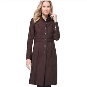 Brown military coat White House Black Market xs fits like a medium